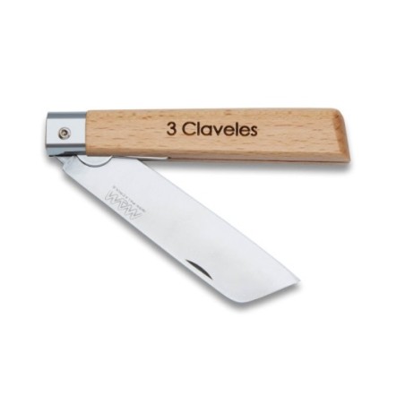 Couteau de poche sans pointe et avec blocage de la lame