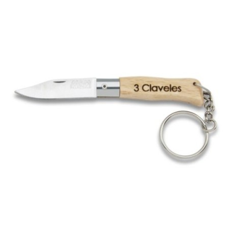 Couteau de poche avec porte-clés