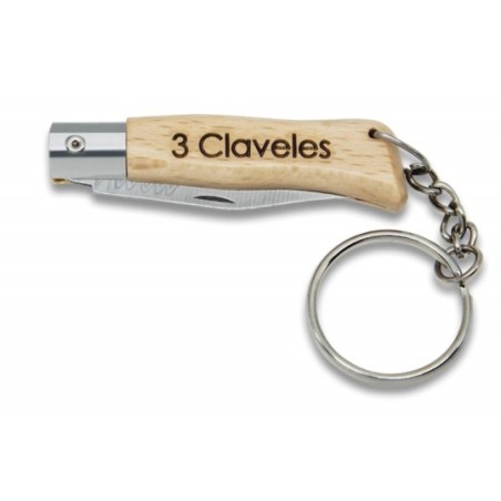 Couteau de poche avec porte-clés