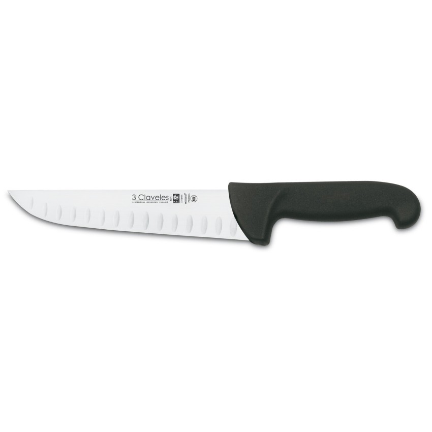 Proflex Hollow Edge Butcher Knife 3 Claveles