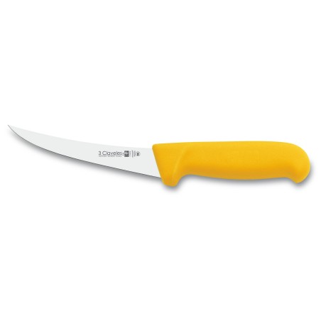 Couteau à Désosser Courbe Semi-Flexible Proflex jaune