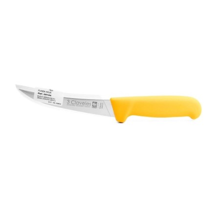 Couteau à Désosser Courbe Semi-Flexible Proflex jaune