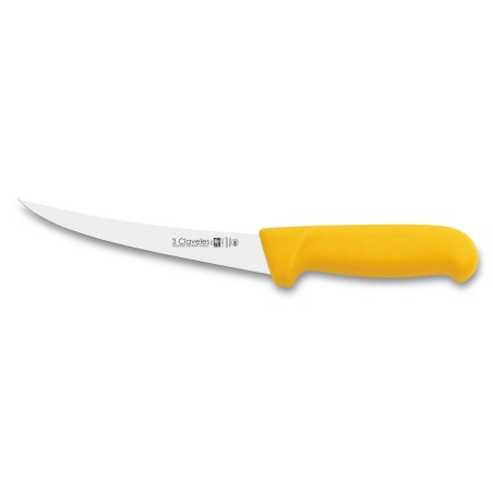 Cuchillo Deshuesar Curvo Proflex amarillo