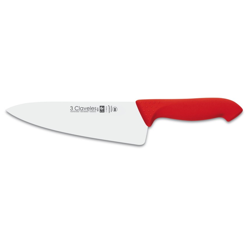 Cuchillo Cocinero Proflex Rojo