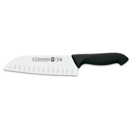 Couteau Santoku avec alvéoles Proflex