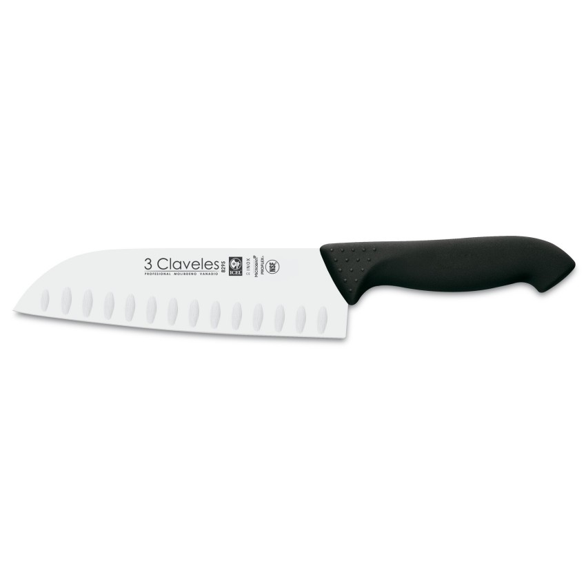 Proflex Hollow Edge Santoku Knife
