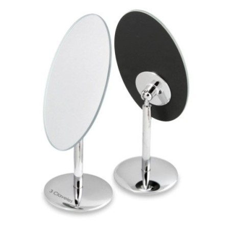 Miroir Oval Base Pivotant