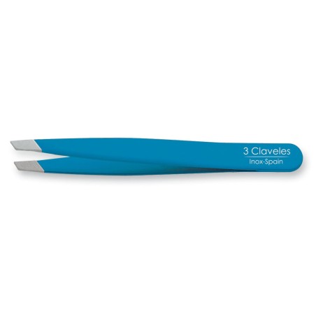 Pinza Depilar Sesgada Azul Pinza Depilar Sesgada Azul