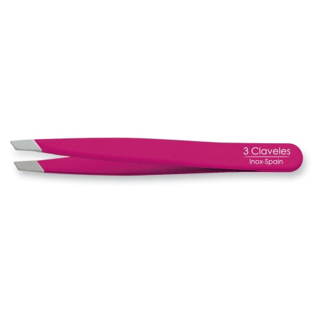 Pinza Depilar Sesgada Rosa