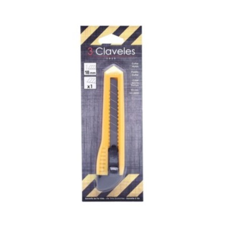 Cutter Nylon Cierre de Seguridad 18 mm