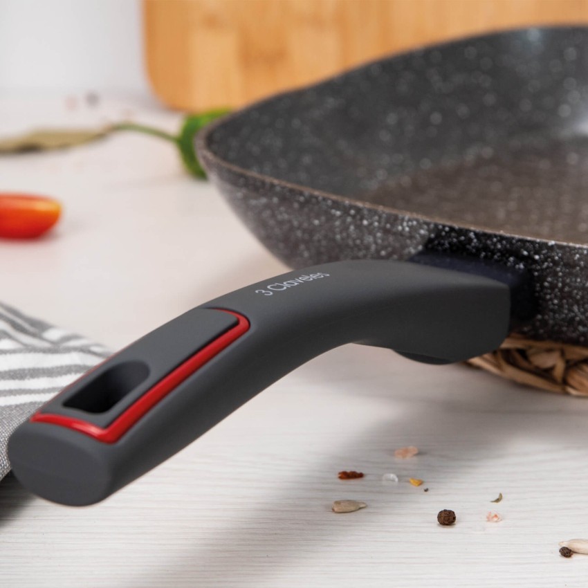 Poêle à griller 28 x 28 x 4,5 cm Grey