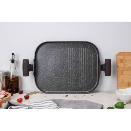 Grill 35,5 x 28,3 x 1,3 cm Grey
