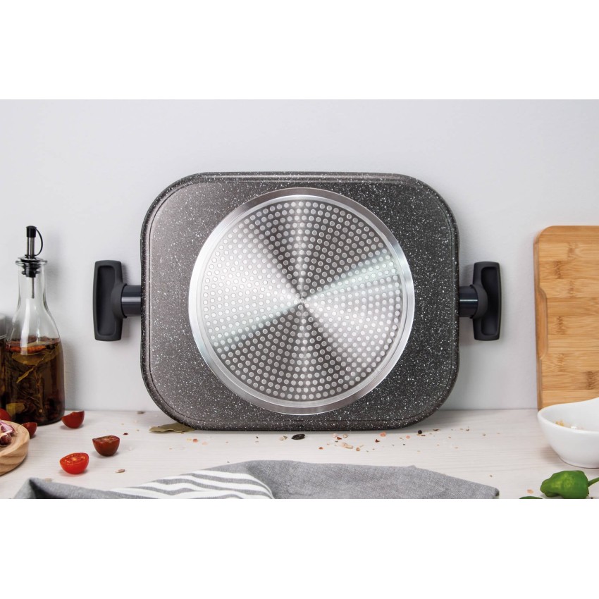 Grill 35,5 x 28,3 x 1,3 cm Grey