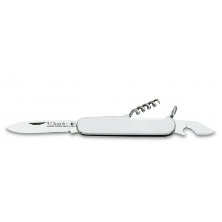 Pocket knife with corkscrew and opener