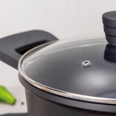Cocotte avec couvercle Ø 28 cm. Dark Cocotte avec couvercle Ø 28 cm. Dark