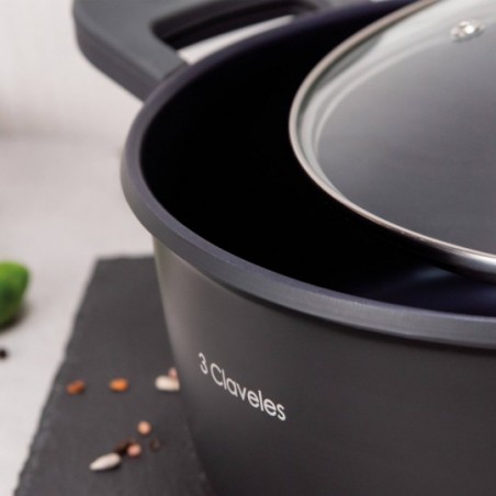 Cocotte avec couvercle Ø 28 cm. Dark Cocotte avec couvercle Ø 28 cm. Dark