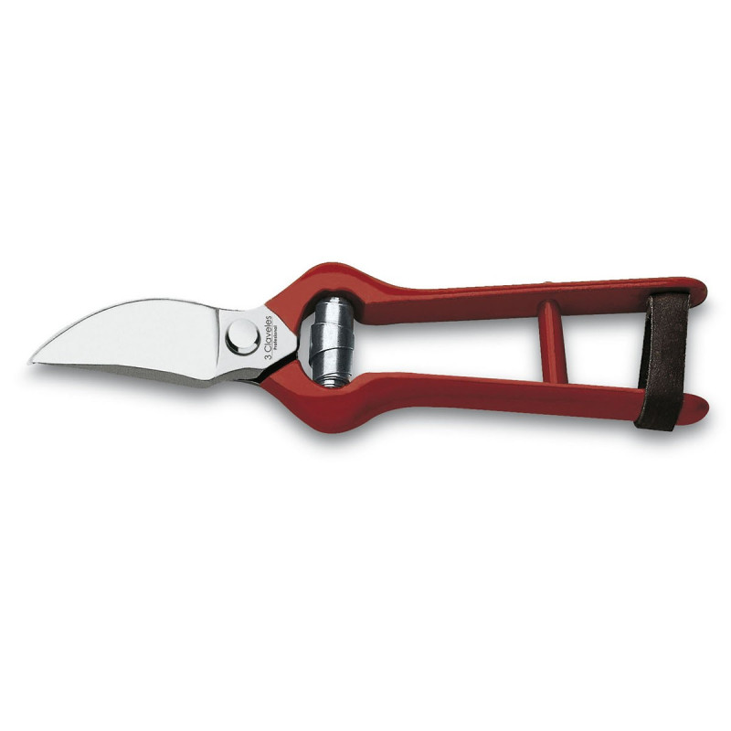 thumbnail image 2 of Voyager Pruning Shears - 8 Inch Stainless Steel Garden Scissors With Wood Handle 2 of 9