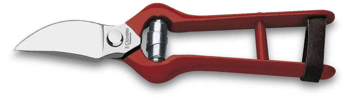 thumbnail image 2 of Voyager Pruning Shears - 8 Inch Stainless Steel Garden Scissors With Wood Handle 2 of 9
