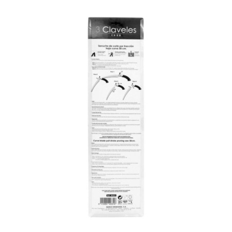 Scie Coupe Traction Lame Courbe 30 cm
