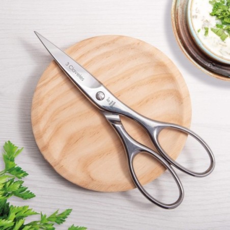 Food & Vegetable Kitchen Stainless Steel Cutting Board Scissors & Cutting  Knife 