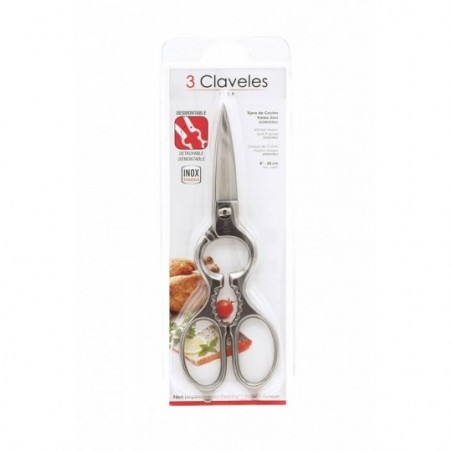 TIJERAS COCINA 3 CLAVELES