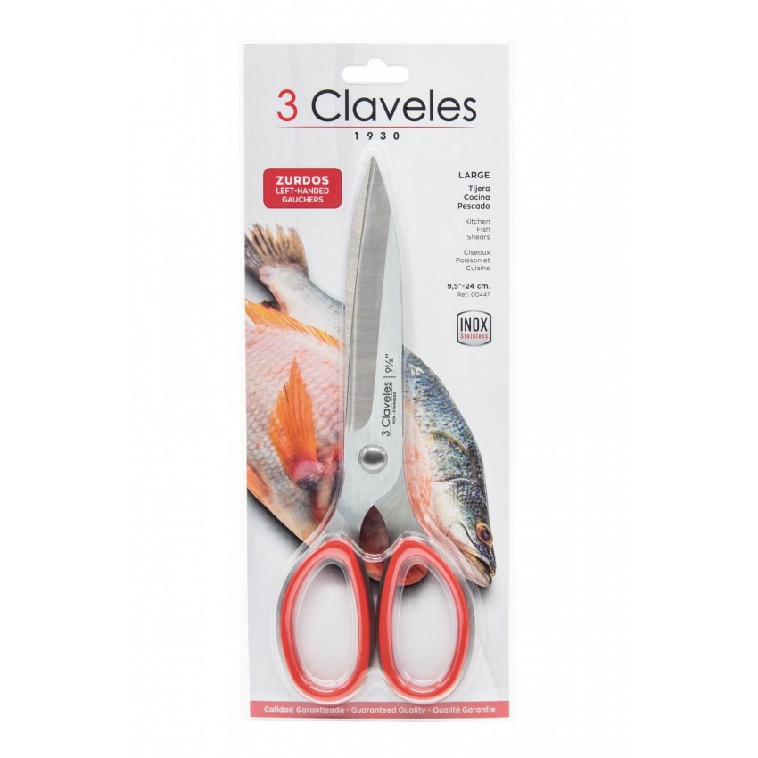 Left-Handed Large Kitchen - Fish Shears