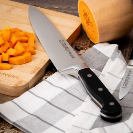 Jeu de couteaux 3 Claveles Sakura - Éplucher Universel et Santoku - Abeleda  2016 S.L.