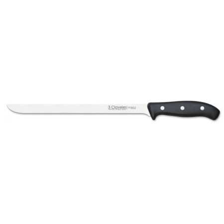 Cuchillo jamonero/salmonero 30 cm. Tres Claveles - Roberto