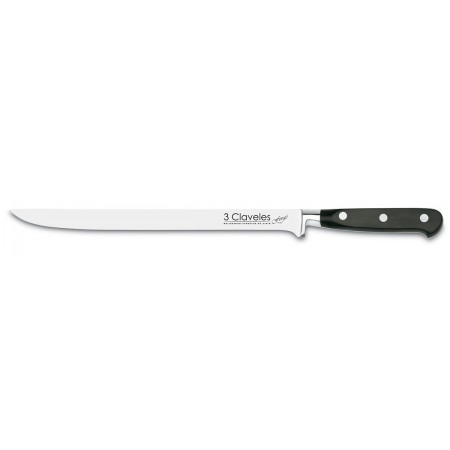 3 Claveles Toledo - Cuchillo Jamonero Profesional 25 cm Acero Inoxidab –  PracticDomus