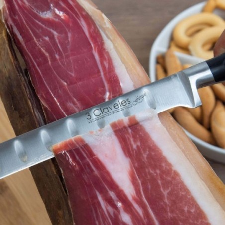 Cuchillo jamonero Forgé 3 Claveles 30 cm