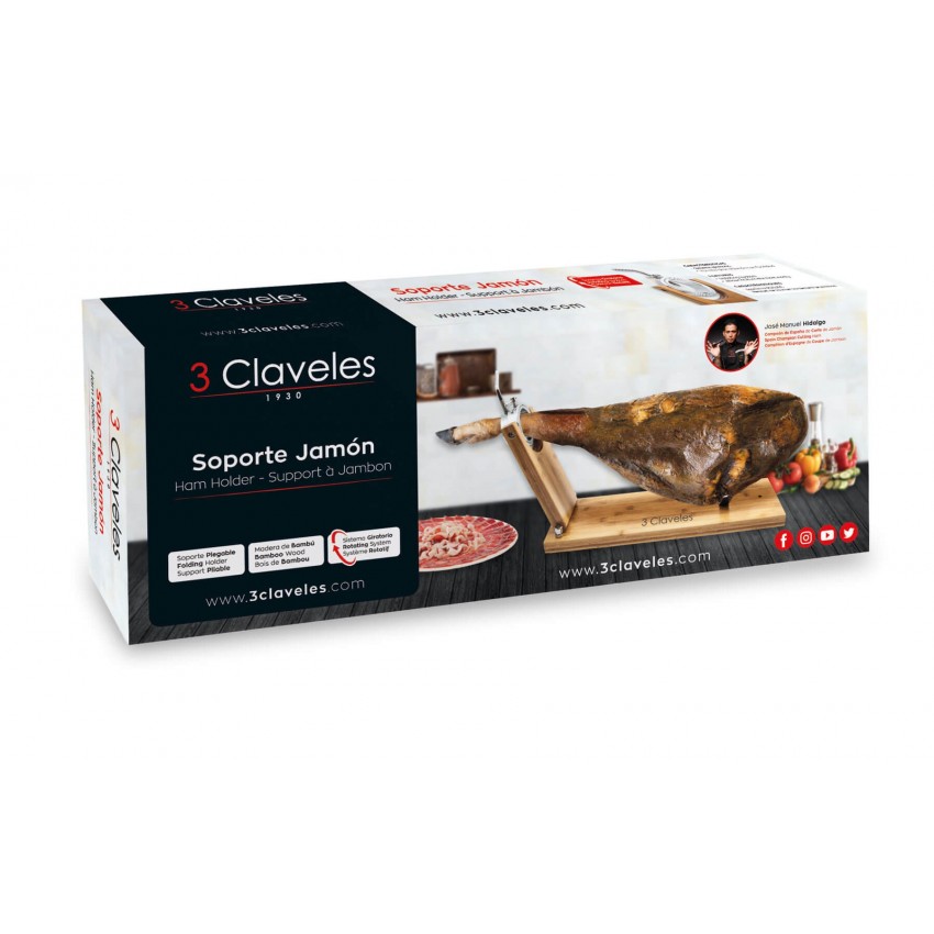 Jamonero profesional 3 Claveles - Jamones Romero