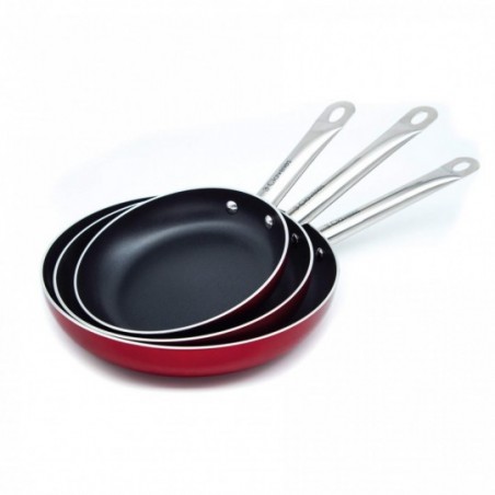 Fry pans Ø 20 - 24 - 28 cm. Red Special