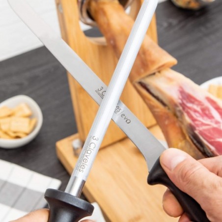 Evo Slicing Knife & Sharpening Steel Set