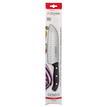 Cuchillo Santoku Alveolado Domvs