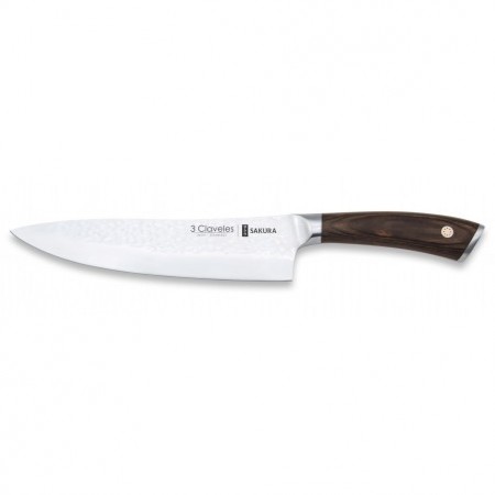 Cuchillo Cocina 20 Cm Forge 3 Claveles 1563 España Forjado