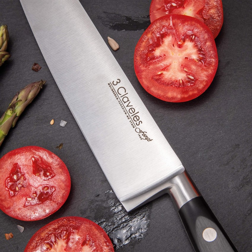 Cuchillo 3 Claveles Santoku 17cm Forjado Forge De Acero 1565