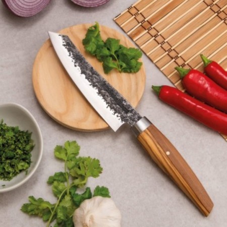 Jeu de couteaux 3 Claveles Sakura - Éplucher Universel et Santoku - Abeleda  2016 S.L.