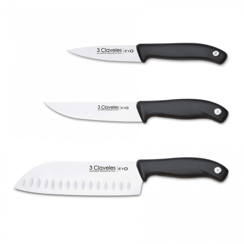 CUCHILLOS COCINA EVO - kitchen utensils kitchen knives - 3 Claveles -  Wholesale Knives