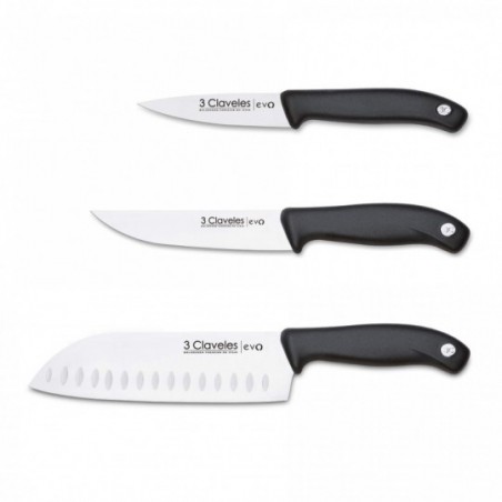 Set 3 Evo Kitchen Knives