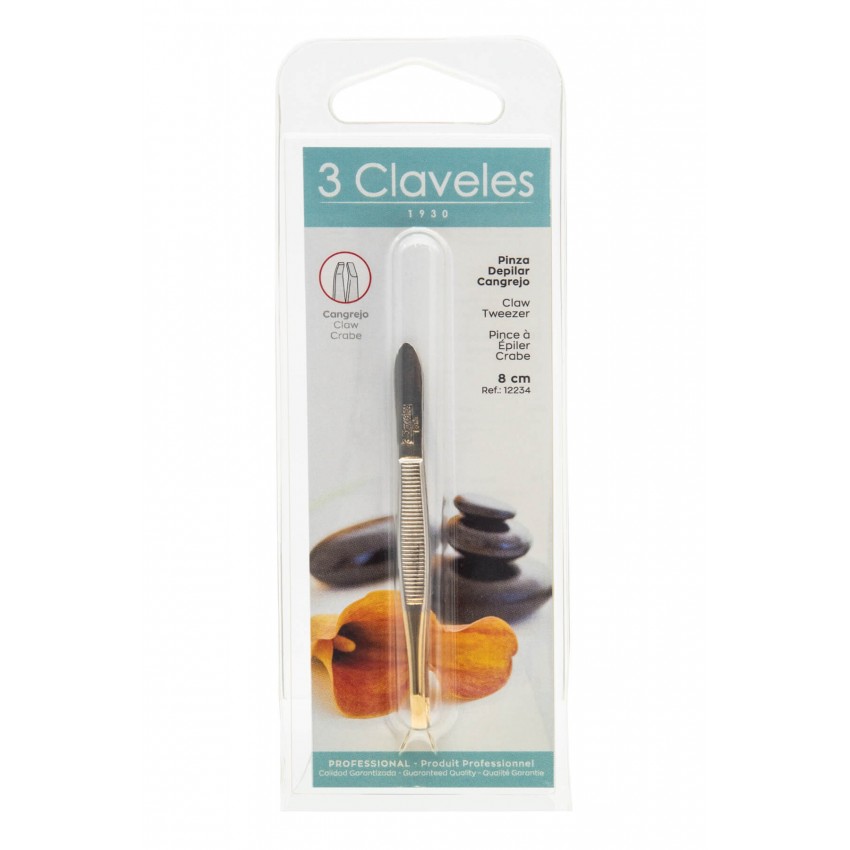 Claw Tweezer Golden tip