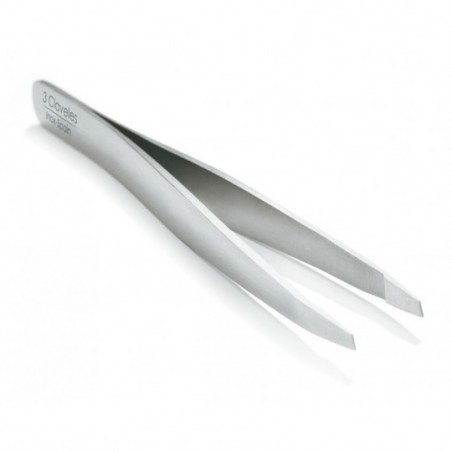 Slanted Tweezer Stainless Steel