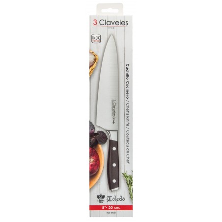 3Claveles_Cuchillo_Cocinero_Toledo