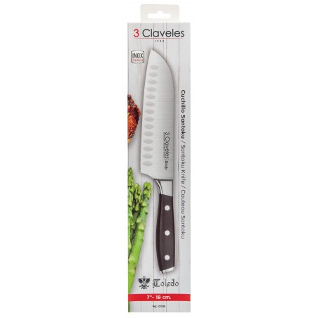 3Claveles_Cuchillo_Santoku_Toledo 3Claveles_Cuchillo_Santoku_Toledo