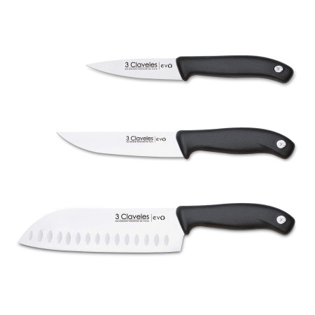 Set 3 Evo Kitchen Knives