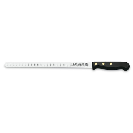 POM Hollow Edge Slicing Knife with round tip