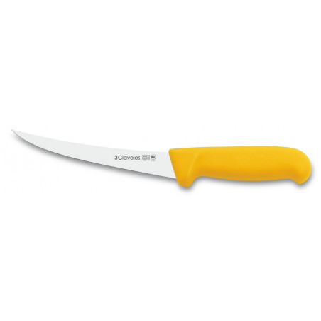 Cuchillo Deshuesar Curvo Semi-Flexible Proflex amarillo Cuchillo Deshuesar Curvo Semi-Flexible Proflex amarillo