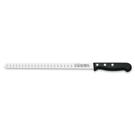 Cuchillo Jamonero Alveolado punta roma POM