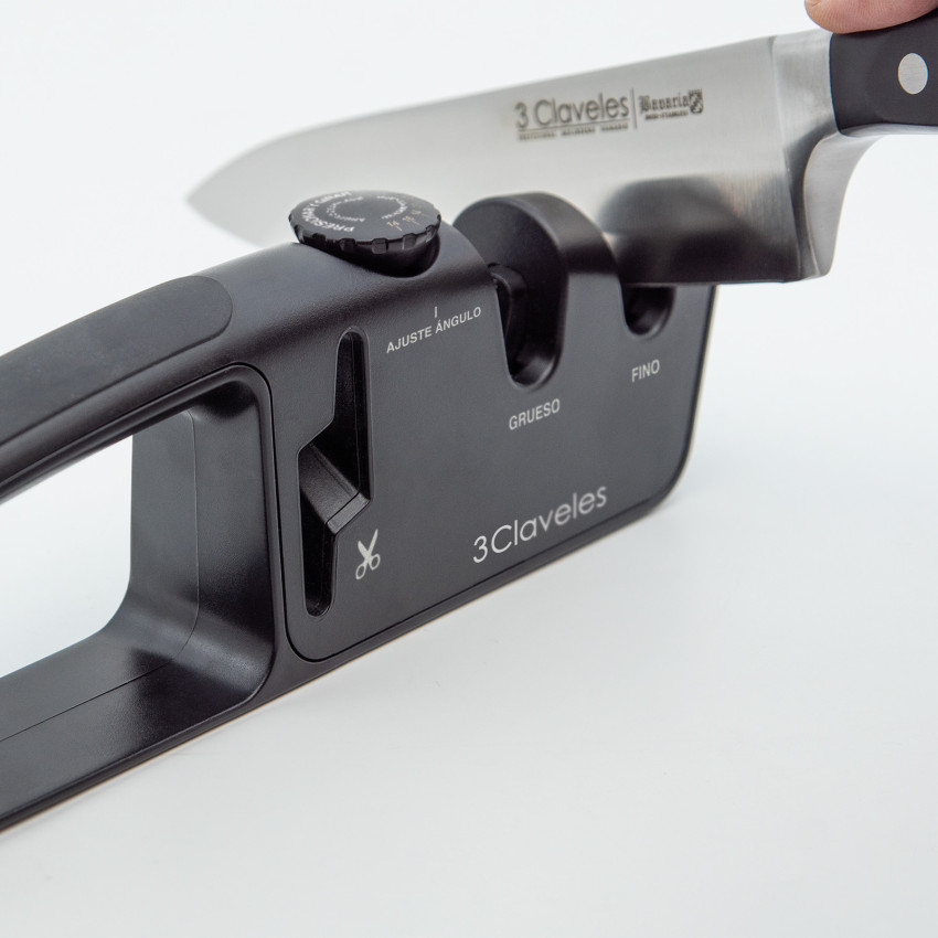Afilador de Cuchillos y Tijeras con Ángulo Ajustable