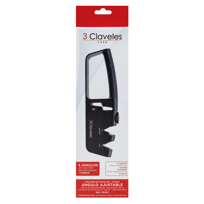 Afilador de Cuchillos y Tijeras con Ángulo Ajustable