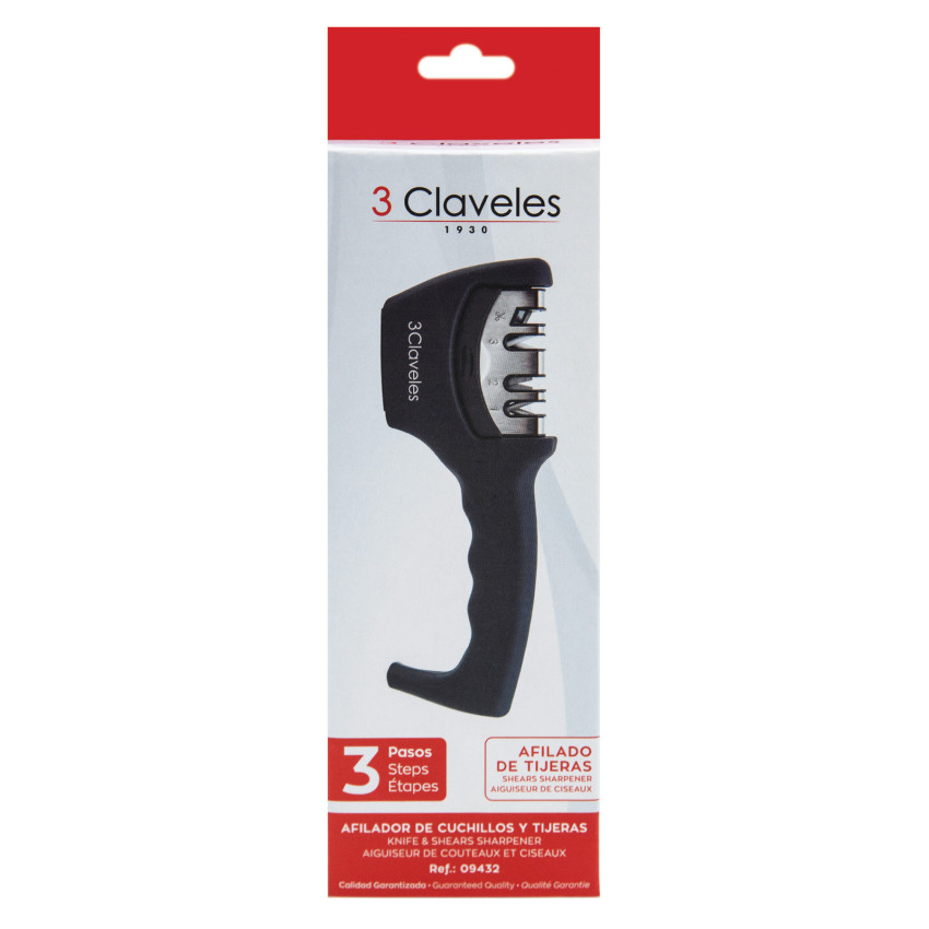 3 Steps - Knife & Shears Sharpener